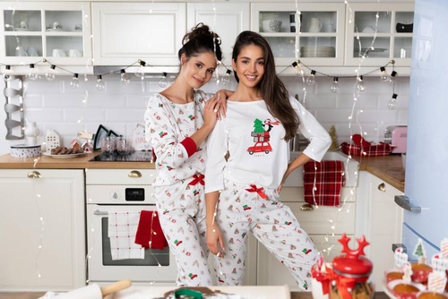 Samantha Piżama damska Sensis -ecru