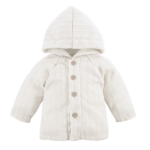 Strawberry & Love Sweterek z kapturem Eevi- ecru