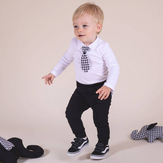 Spodnie dresowe 169561 "Mix" Nicol - czarny