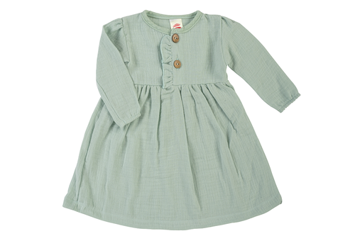 40235T "Just Muslin" Sukienka muślinowa Makoma turkusowy