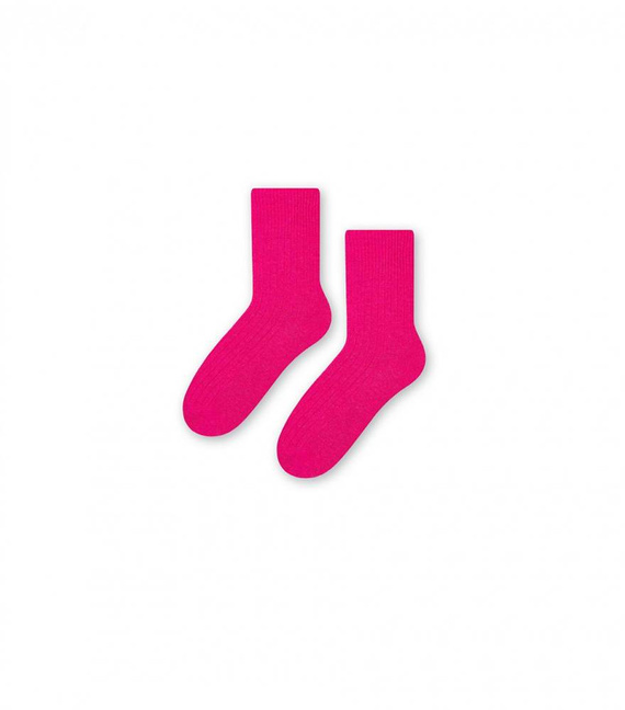 Art.093 Skarpety damskie wełniane Steven - 042 różowy