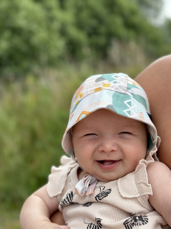 Pastel Gelato Bonetka z daszkiem Makaszka