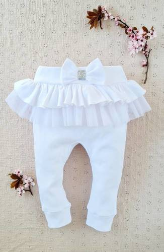 Cherry 1710S Spodenki niemowlęce Marija - biały