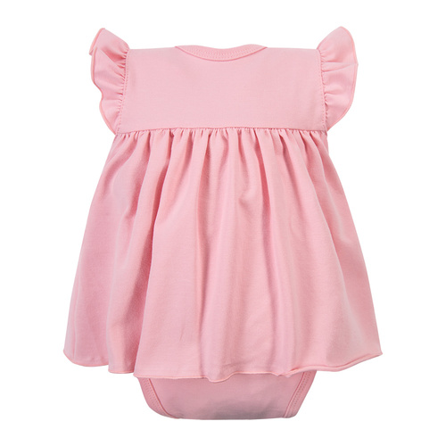 Strawberry & Love Eevi Sukienko-body, krótki rękaw - róż 