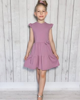 Nadia  Sukienka dziewczęca Bamabrillo wrzosowy