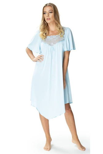 388 Józefina halka koszula nocna damska Mewa niebieski