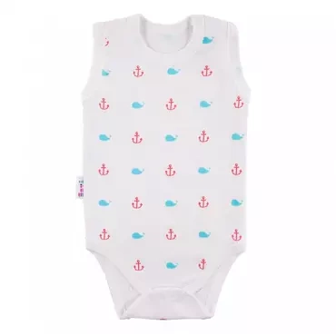 Body niemowlęce na ramiączkach "Little Sailor" Ewa Klucze