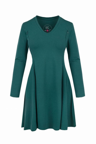 Mama Milk&Love Sukienka do karmienia butelkowa zieleń