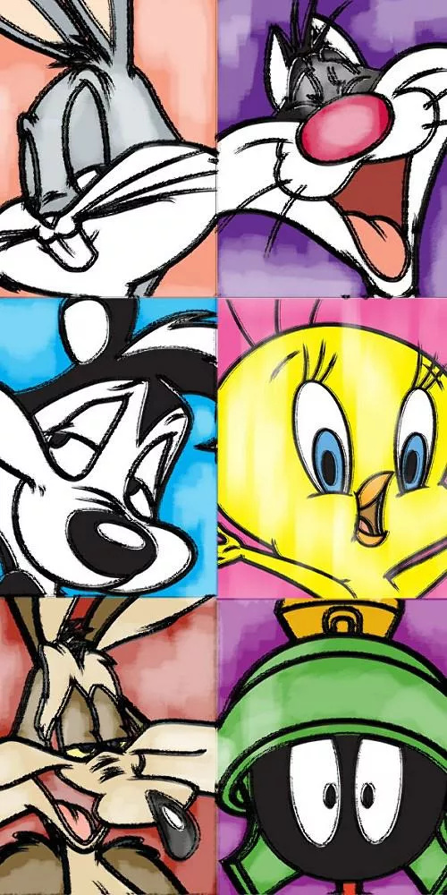 Looney Tunes Ręcznik plażowy dziecięcy Carbotex | 100% bawełna, 310 g/m²