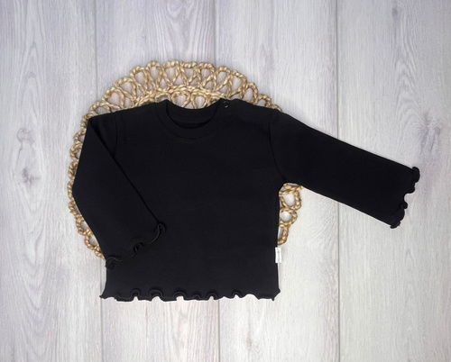 BI006 Mamatti Bluzka dziewczęca - czarny