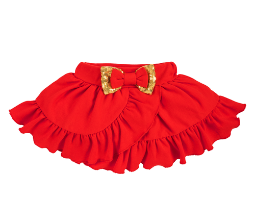 3326 La Bonita Spódniczka Marija - czerwony