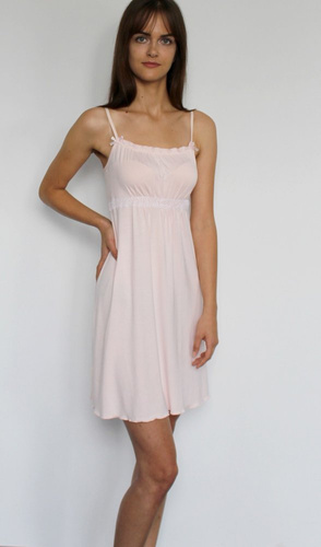 418 Julie Koszula nocna na ramiączkach Forex - różowy