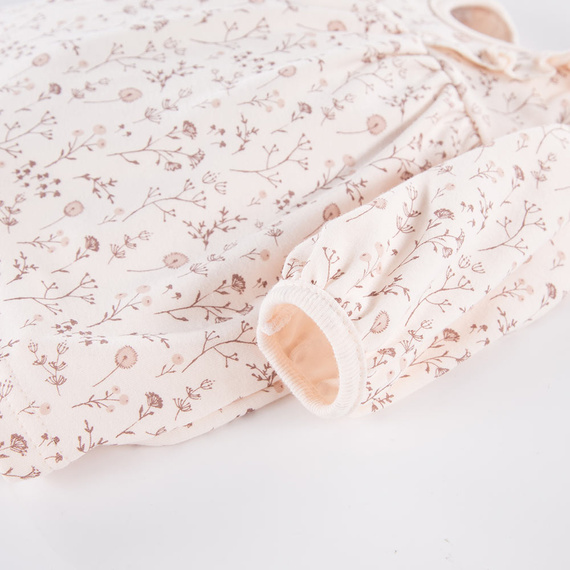 Bloom Eevi Tunika niemowlęca - ecru druk