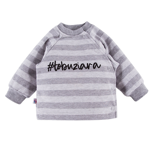 Ancymon Eevi Bluzka niemowlęca 2-pak - szary/różowy