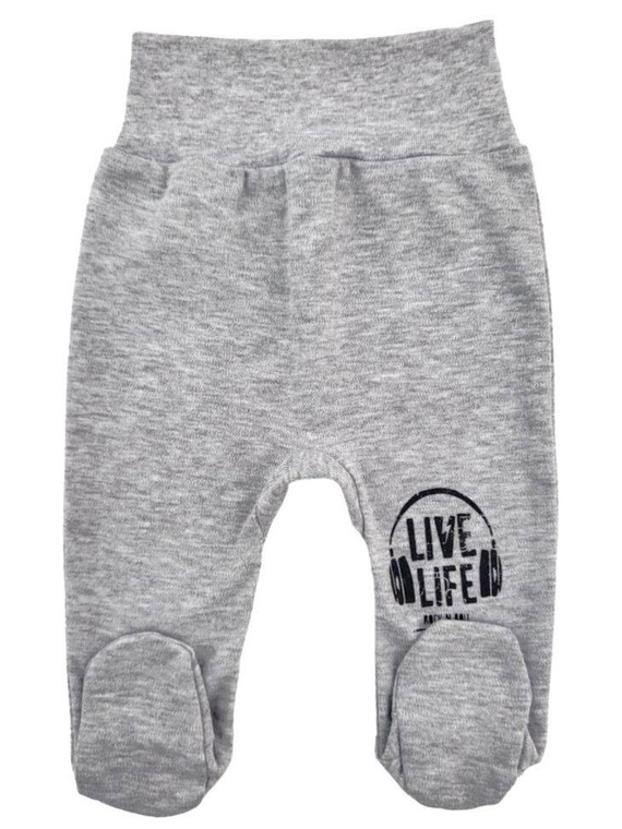 "Music" Terjan Półśpioch bawełniany - szary