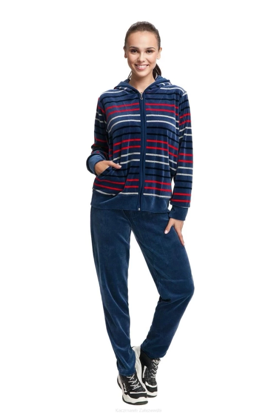 341 Dres Damski Luna indygo/granat