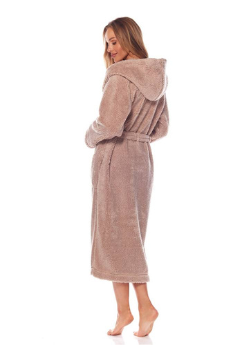 2205 Brandi Długi Szlafrok Damski L&L - angora
