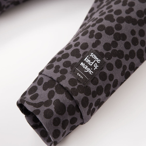 Magic Eevi Dresowe spodnie na gumce - druk