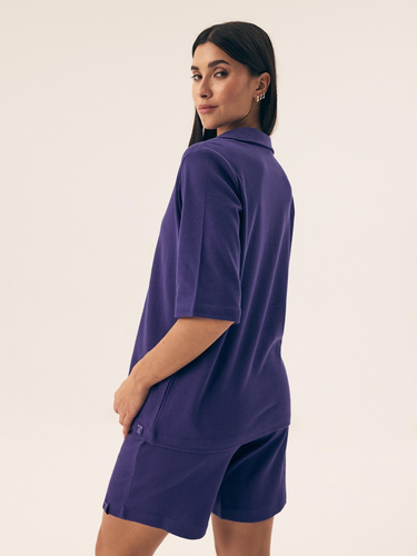 43348 Nilsa Piżama Damska Henderson -niebieski