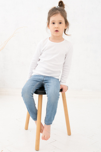 Tosia Italian Fashion podkoszulek dla dziewczynki - biały