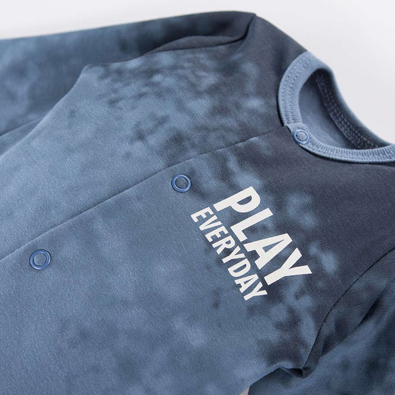 Jump Eevi Pajac ze stópkami - niebieski