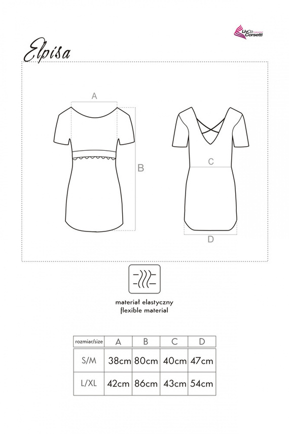 Elpisa LC 90497 Koszula damska LivCo Corsetti Fashion