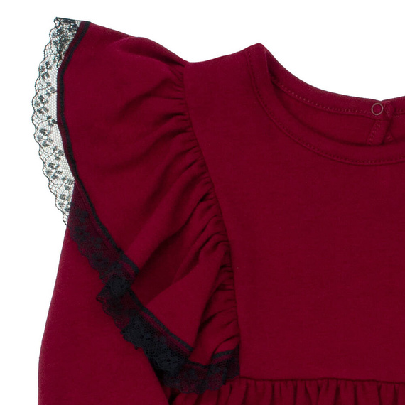 Sukienka 163178 "Magia Świąt" Nicol - bordo