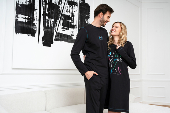 Olza koszula nocna Italian Fashion - czarny