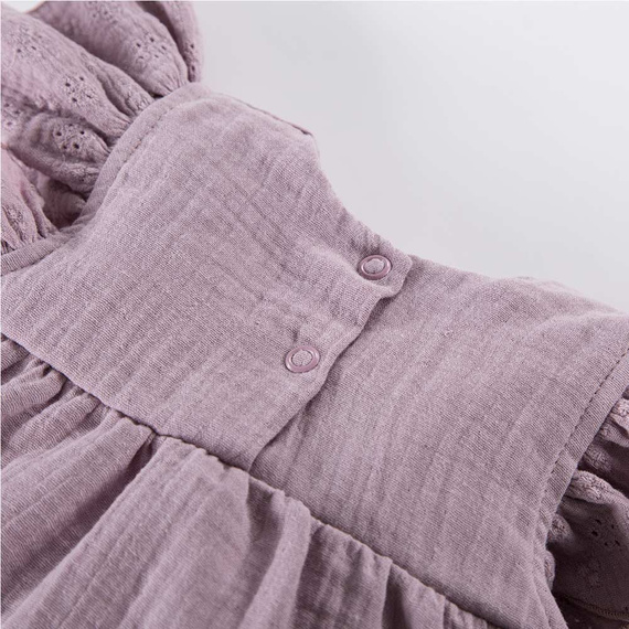 Botanic Eevi Sukienka muślinowa - wrzos