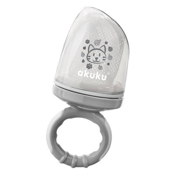 ALA0515 Kotek Siateczka do podawania pokarmów Akuku szary