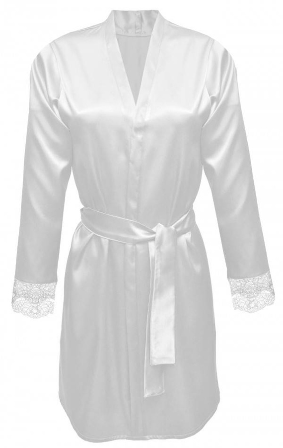 Gina Podomka Szlafrok Damski Dkaren - jasny ecru