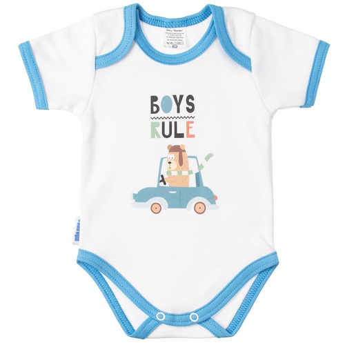 Little Explorer Martex body niemowlęce krótki rękaw zielony