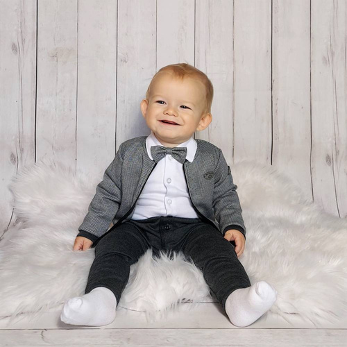 Miłosz Bambarillo Komplet katana + spodnie szary