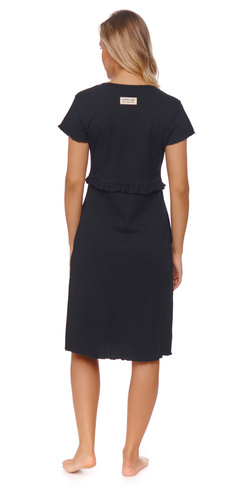 Koszula Nocna 4543 Doctor Nap - black