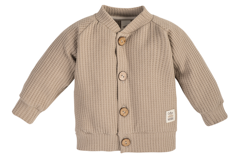 "Natural Waffel" Makoma Bluza sage