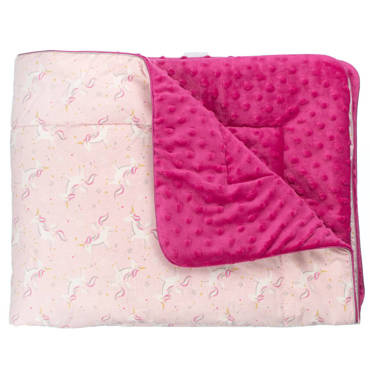 Jednorożec kocyk niemowlęcy Martex rożowy