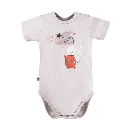 Mellow Ewa Klucze Body z krótkim rękawem - szary