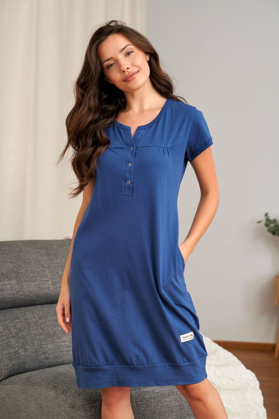 Koszula Nocna 4348 Doctor Nap - emerald