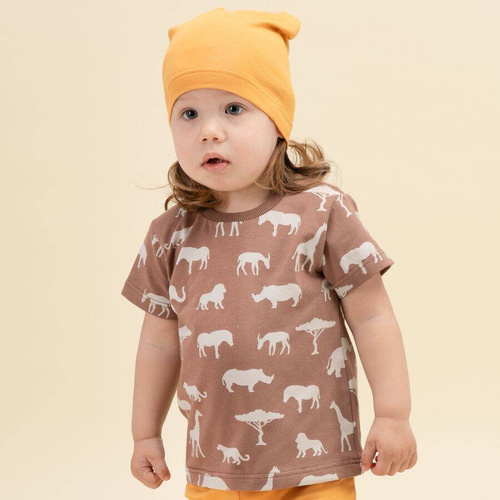 Safari Pinokio Koszulka z nadrukiem - afryka brązowy