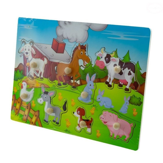 Zabawka Puzle 30x22 Ulica 2 Eurobaby