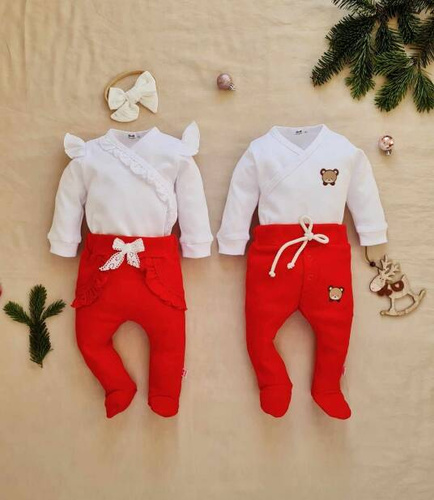 Komplet niemowlęcy Marija 0419T Teddy 