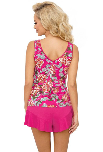 Floris 1/2 Top Piżama damska Donna -fuksja