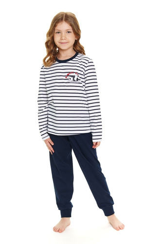 Piżama dziecięca 7116 Unisex Doctor Nap - marine