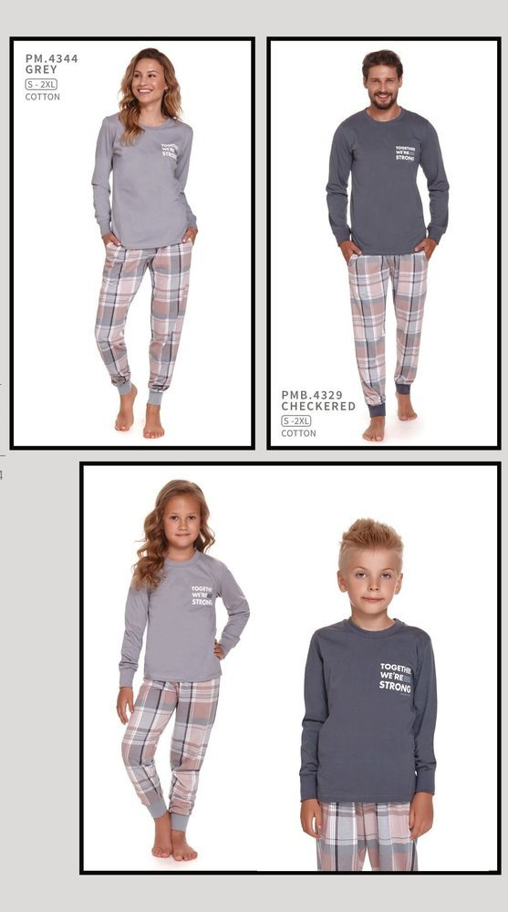 Piżama dziecięca 4311 Unisex Doctor Nap - graphite