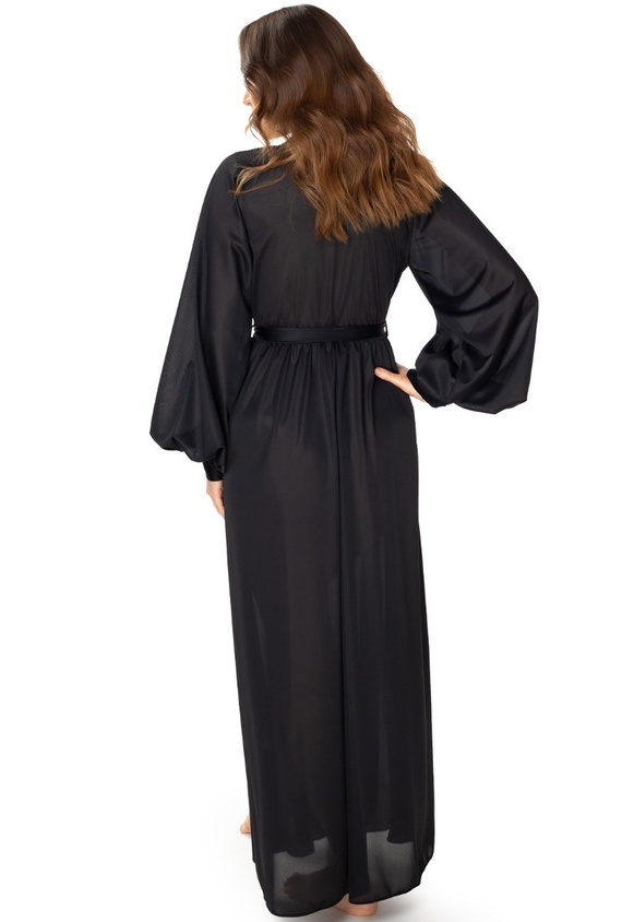 86664 Imperia Szlafrok peniuar Mewa - czarny