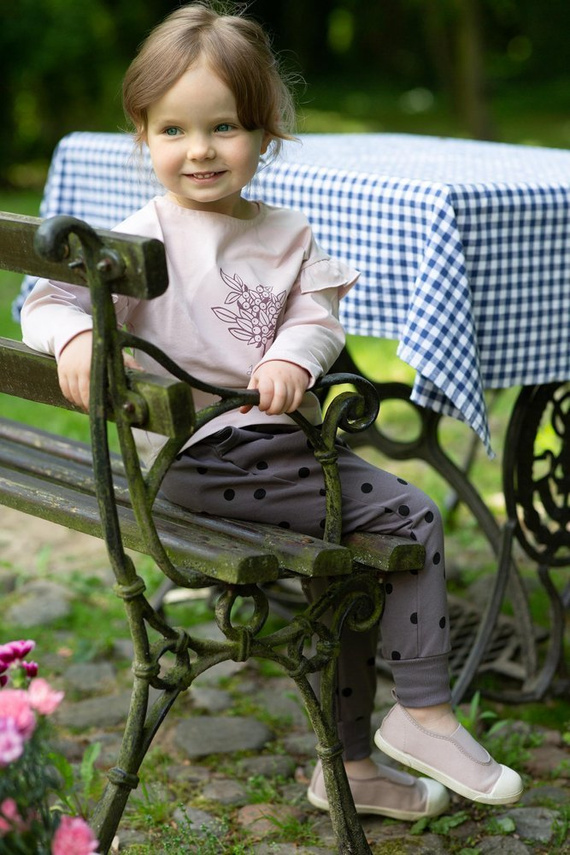 Julia Pinokio Bluzka dla dziewczynki - grafit