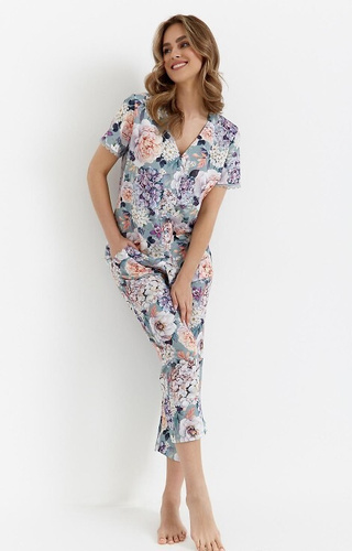 465 Piżama damska  Cana - szałwia