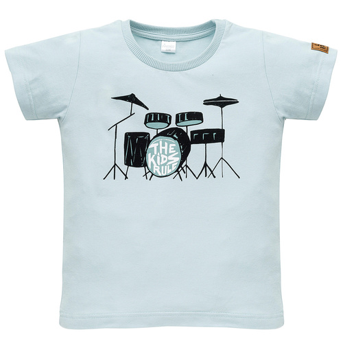 Lets Rock Pinokio Koszulka z nadrukiem - niebieski 