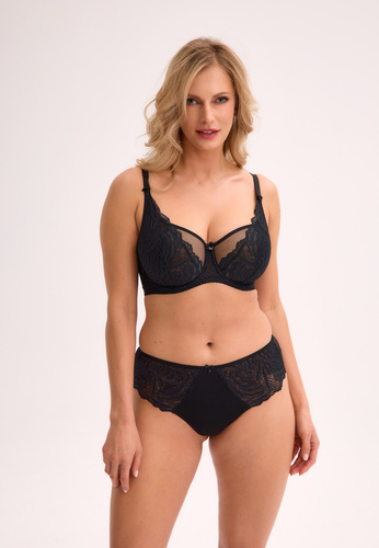 BS 1229 Jessia Biustonosz Soft-Balconette Gaia – miękki, zmysłowy, z koronką czarny