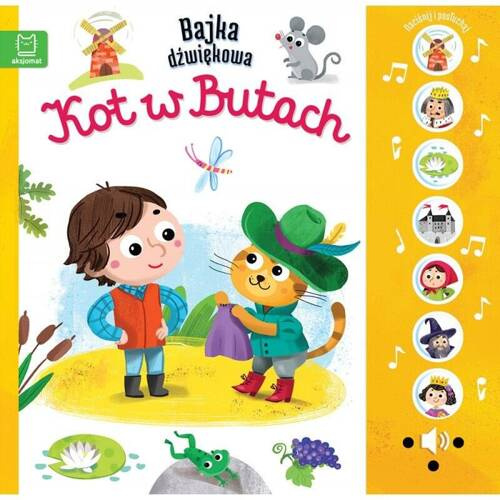 AKS618-0 "Kot w butach" Książeczka Aksjomat
